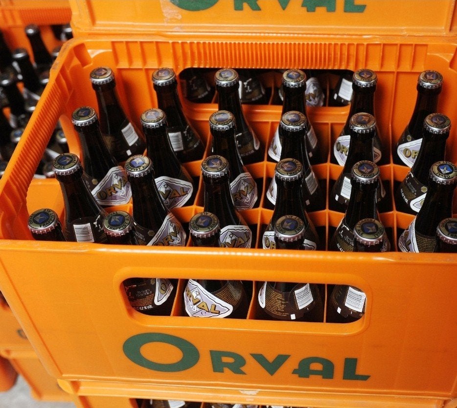 Vintage Orval (2017) – nog 5 flesjes – Perfect bewaard, Verzamelen, Ophalen, Flesje(s)