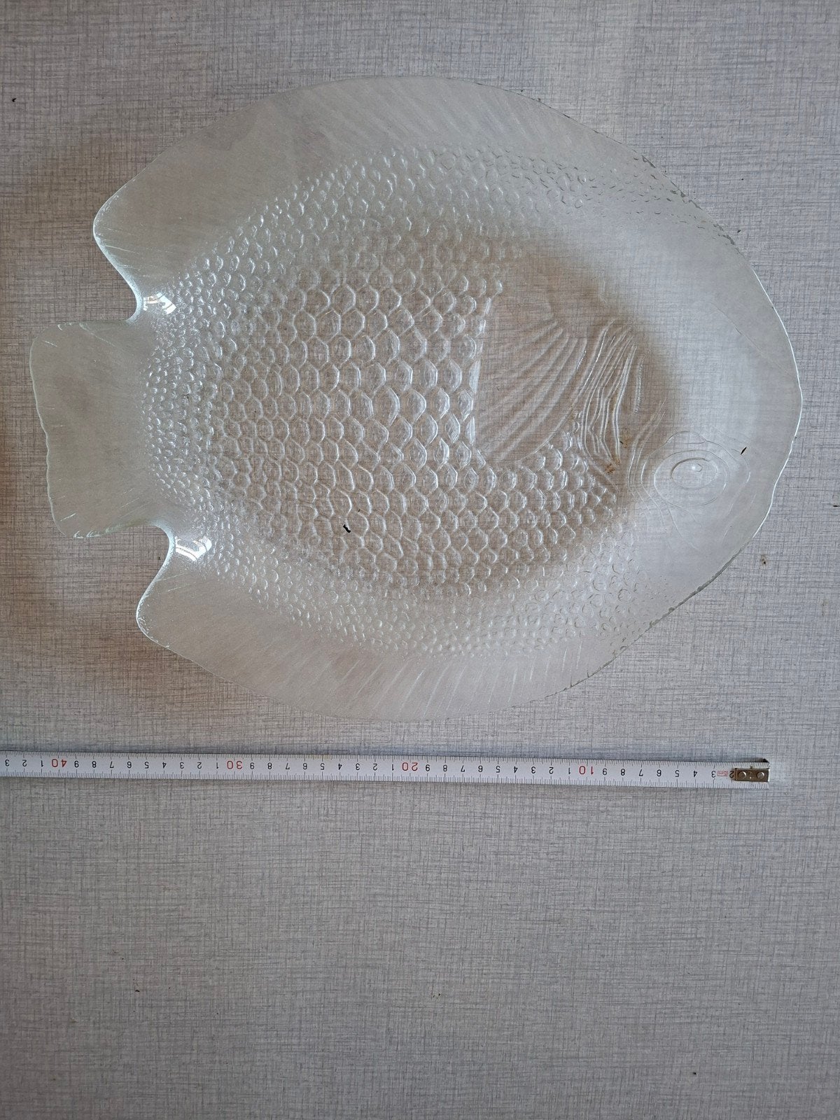 Arcoroc France "Poisson" glazen visschaal, Ophalen