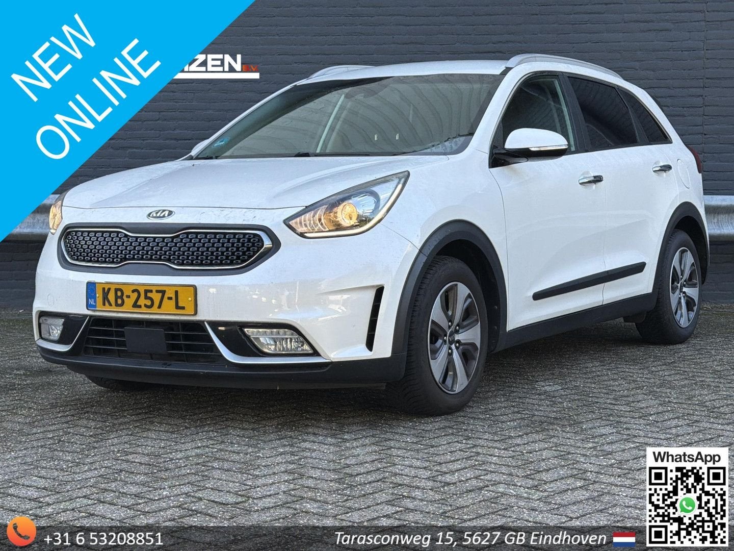 Kia Niro 1.6 GDi Hybrid ExecutiveLine | Camera | Leder | Cru, Autos, Entreprise, 2 kWh, Electronic Stability Program (ESP), Automatique