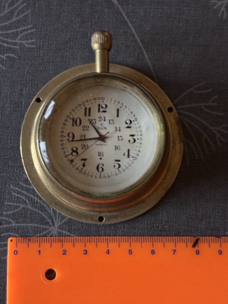 Rare montre d'observation Elgin – Avec boîte d'origine, Enlèvement ou Envoi