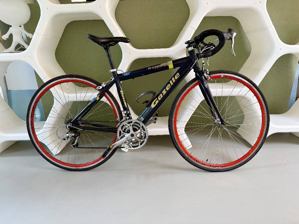Vélo de route Gazelle Primavera - 28 pouces, Frein sur jante, 49 à 53 cm, Aluminium, Enlèvement