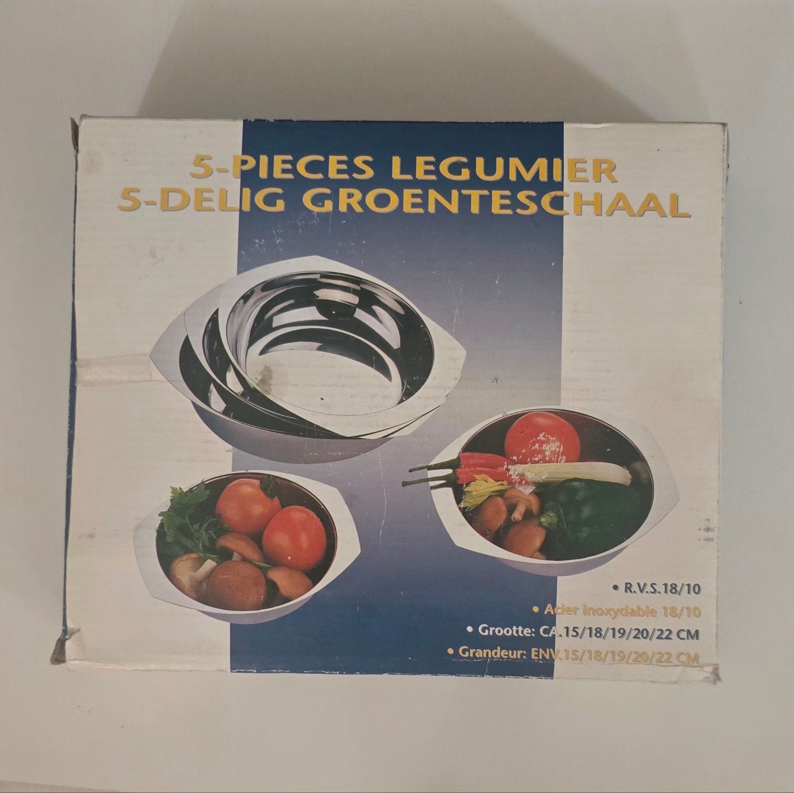 bols cuisine en inoxydable, Enlèvement