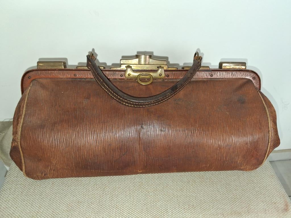 Vintage dokterstas, Ophalen of Verzenden