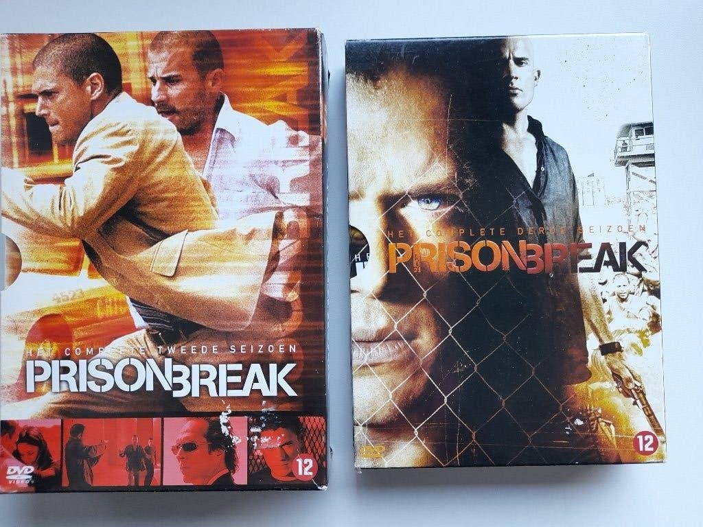 dvd box Prisonbreak. Seizoen 2 en 3, Cd's en Dvd's, Ophalen of Verzenden, Seizoen 2