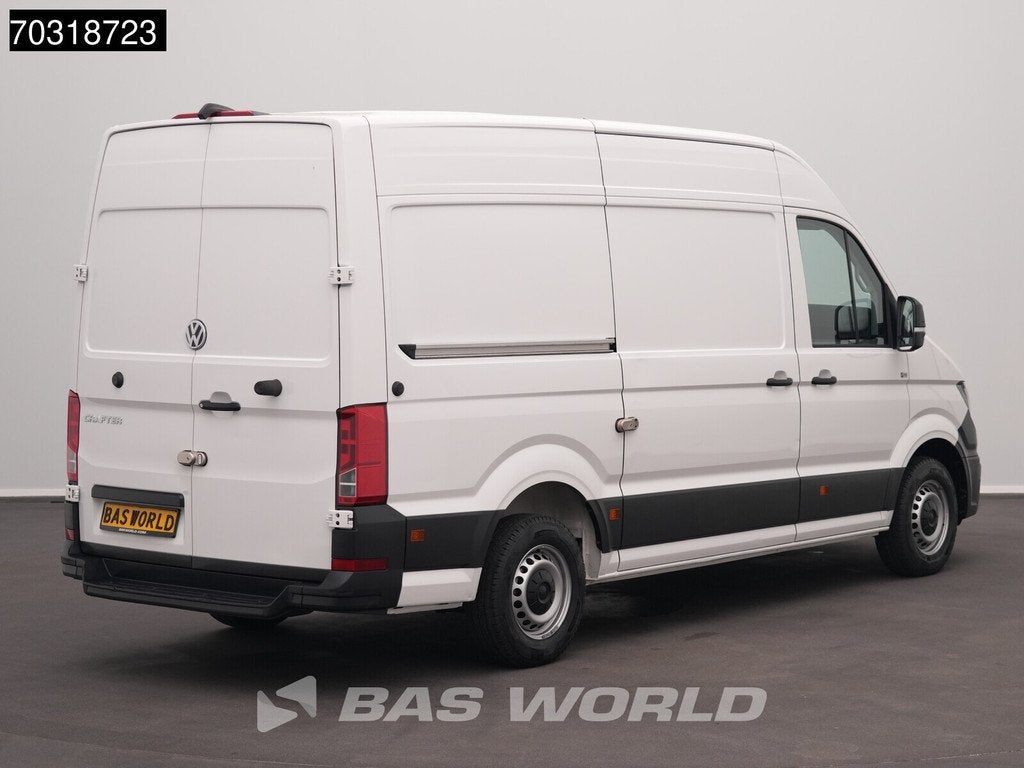 Volkswagen Crafter 140pk 2025 model L3H3 Airco Camera CarPla, Start-stop-systeem, Stof, Gebruikt, Euro 6