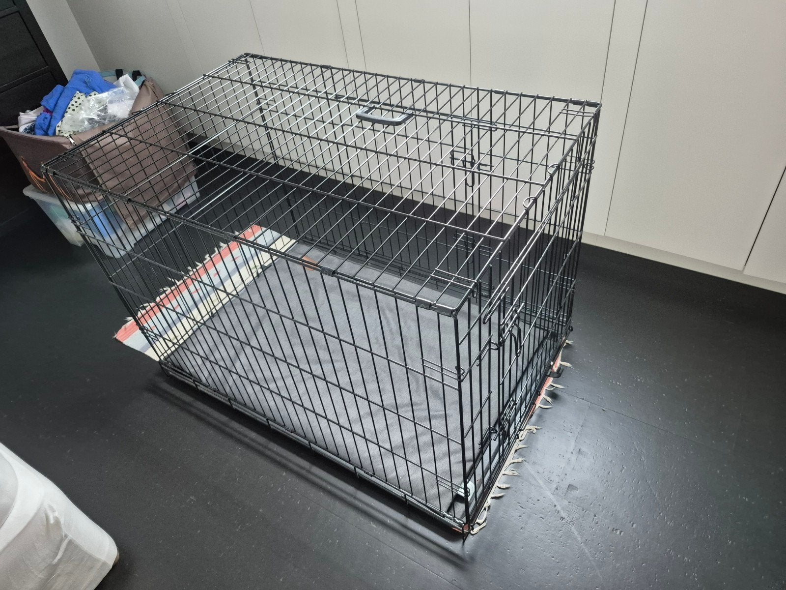 Cage pour chien XL avec tapis Brekz 106x69x76cm, Enlèvement
