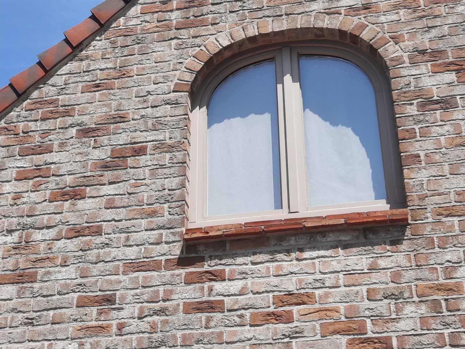houten raam in Merbau, Ophalen, Hout, Raamkozijn, Inclusief glas