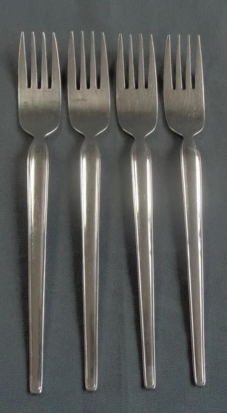 Sola Elite Desiree Set 4 Dinervorken 19,7cm Vorken, Verzenden, Zo goed als nieuw, Inox of Chroom, Bestekset