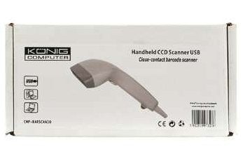 Scanner de barcode Konig, Computers en Software, Scanners, Barcodescanner, Konig, Nieuw, MacOS