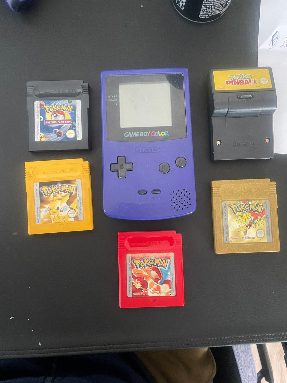 Jeux Gameboy + Pokemon, Consoles de jeu & Jeux vidéo, Enlèvement ou Envoi, Utilisé, Game Boy Color, Avec jeux