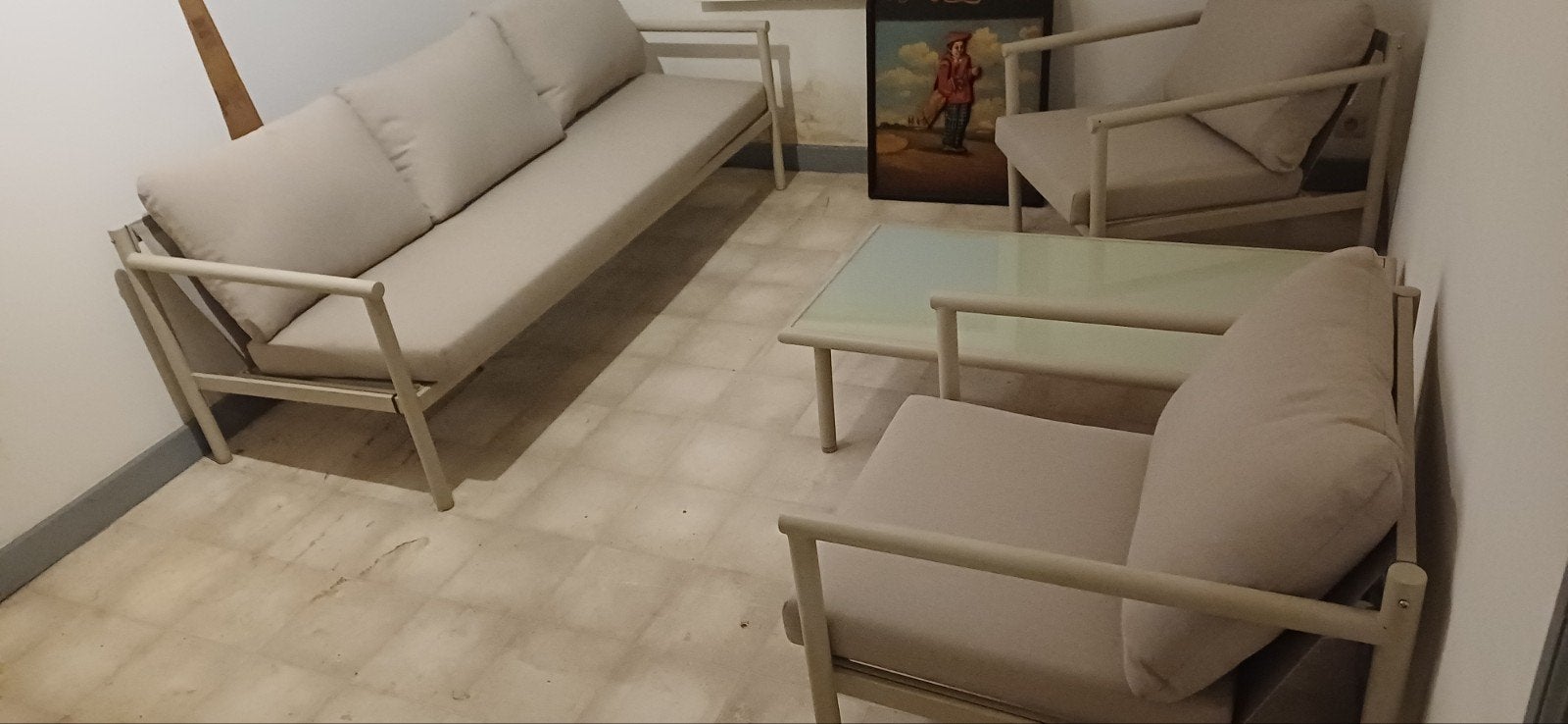 tuinset alles samen €300, Tuin en Terras, Ophalen, Nieuw, Aluminium