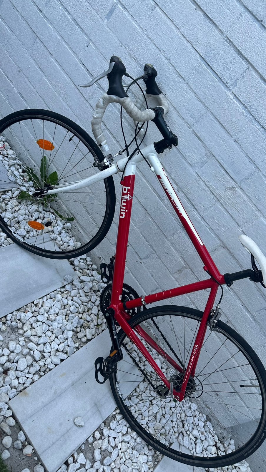Fiets voor heren, Ophalen