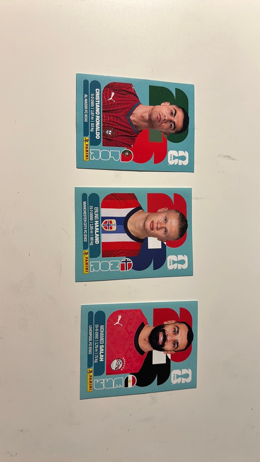 Panini Coupe du monde 2026 stickers  Ronaldo, Haaland, Salah, Hobby & Loisirs créatifs, Autocollants & Images, Enlèvement ou Envoi