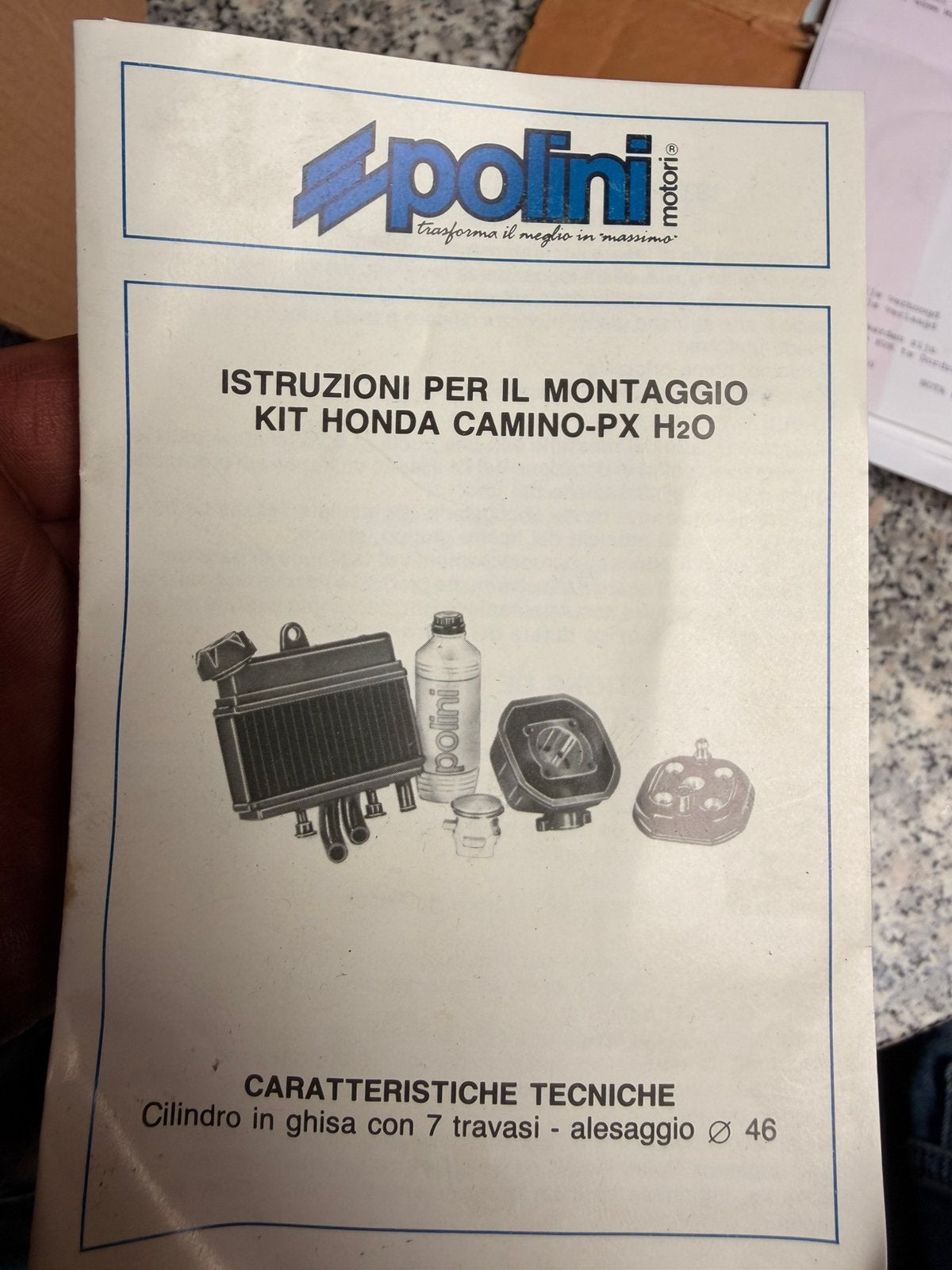 Honda camino NOS polini lc kit, Fietsen en Brommers, Ophalen, Nieuw, Cilinder
