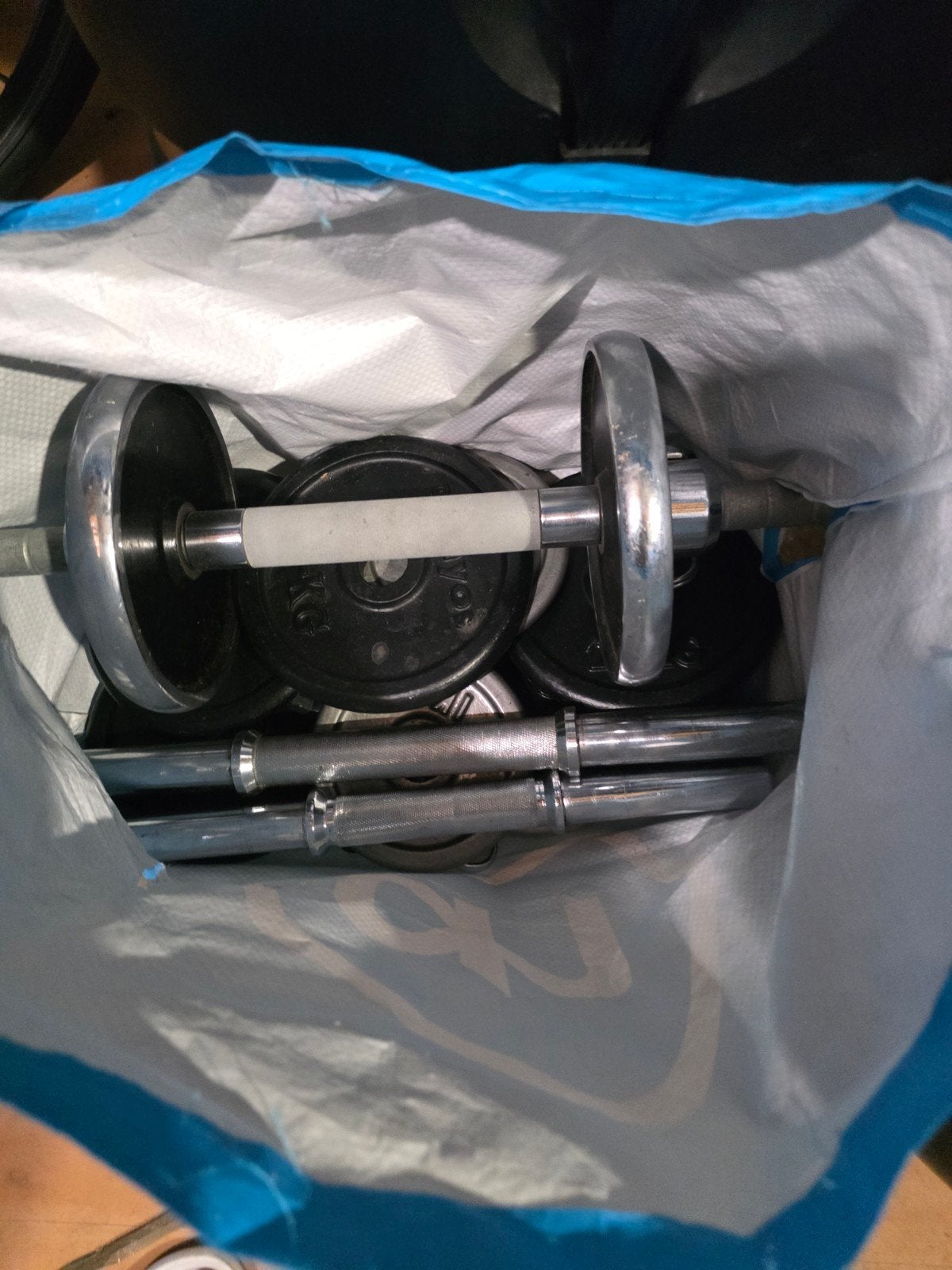 verstelbare dumbbell, Sport en Fitness, Fitnessapparatuur, Ophalen of Verzenden