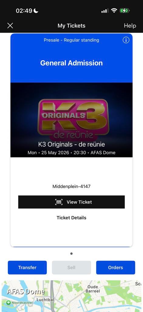 K3 Les originaux, Tickets & Billets, Une personne, Mai, Pop