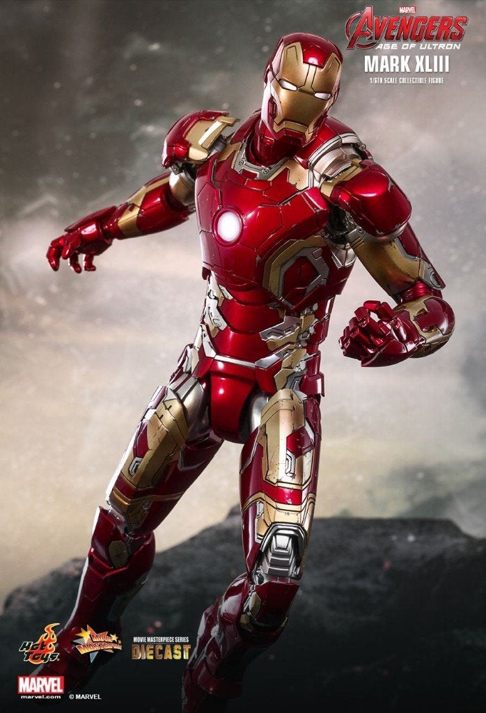 Hot Toys Iron Man Mark XLIII MMS278-D09, Collections, Statues & Figurines, Enlèvement, Neuf, Humain