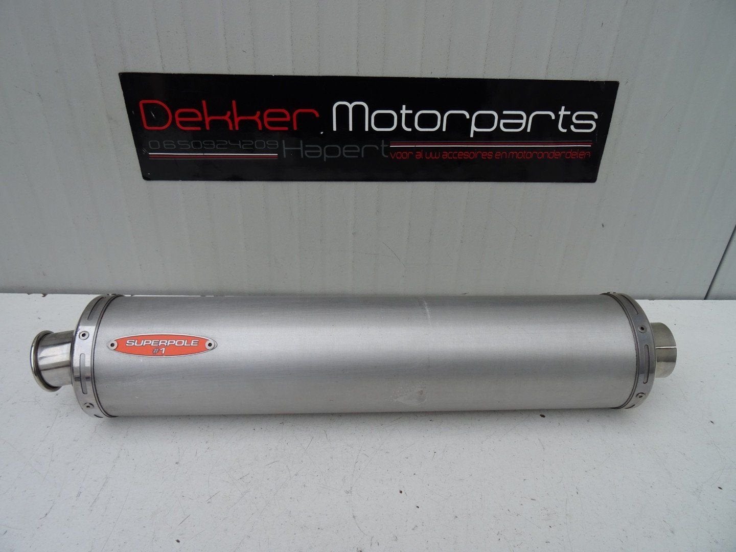 Superpole Performance Sport Uitlaat Demper # Universeel 52mm, Motos, Pièces | Kawasaki, -, Utilisé, -, -