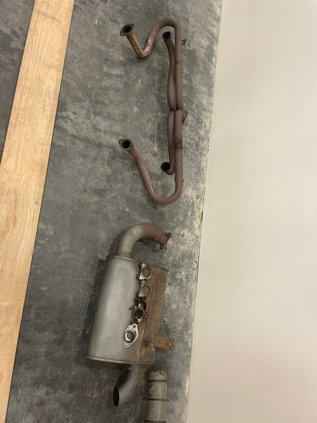 Uitlaat vw type 3, Auto-onderdelen, Ophalen, Gebruikt