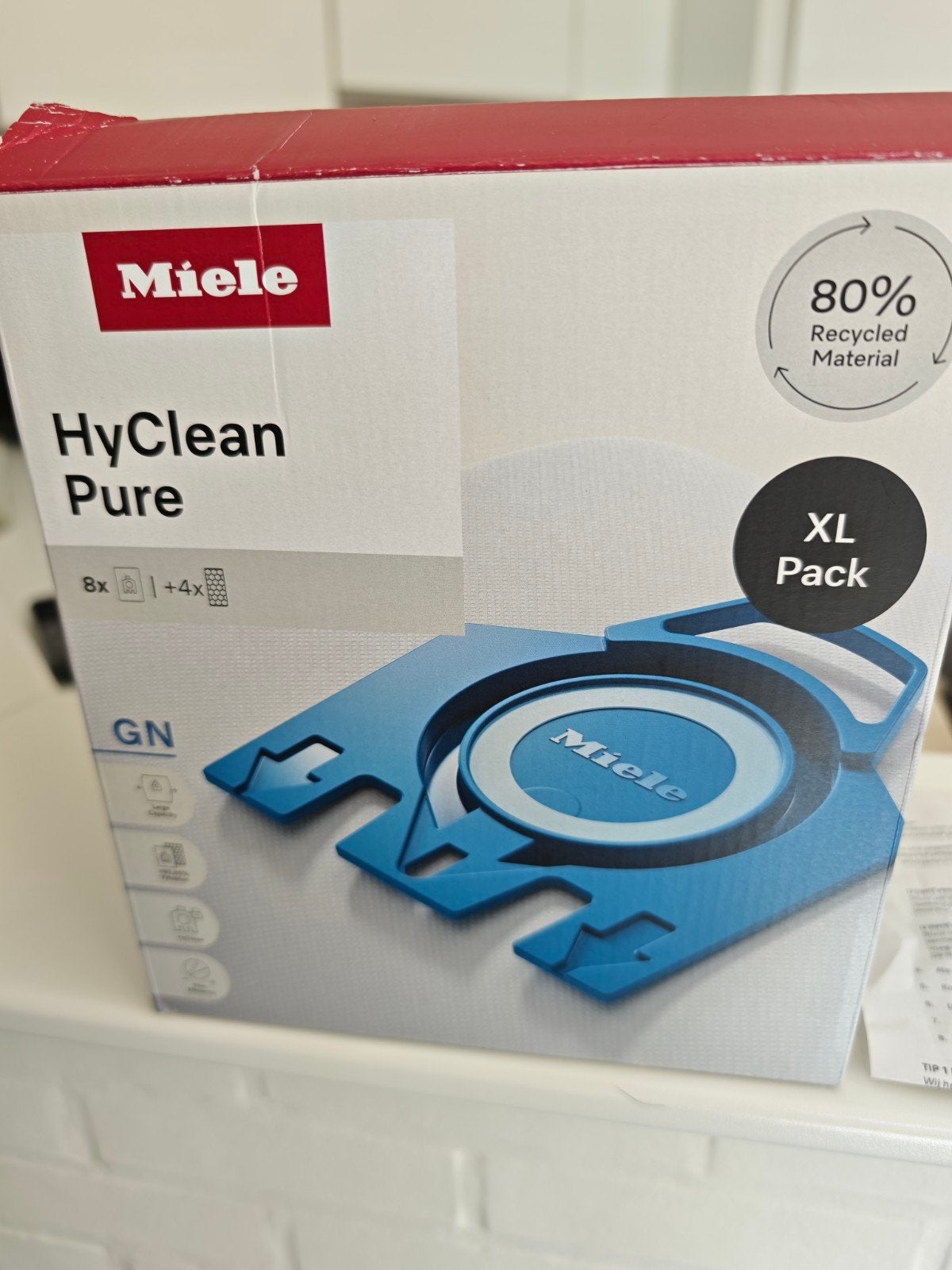 Sacs pour aspirateur Miele Hyclean Pure GN XLPack, Electroménager, Enlèvement ou Envoi, Miele