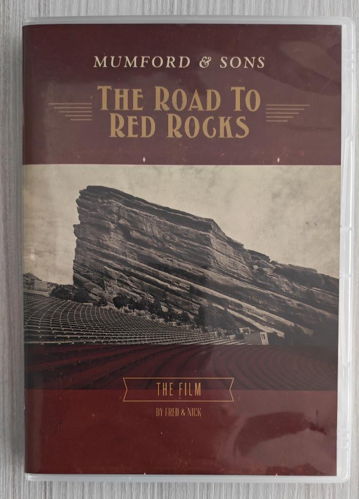 MUMFORD & SONS - The road to Red Rocks (DVD), Cd's en Dvd's, Alle leeftijden, Ophalen of Verzenden, Zo goed als nieuw