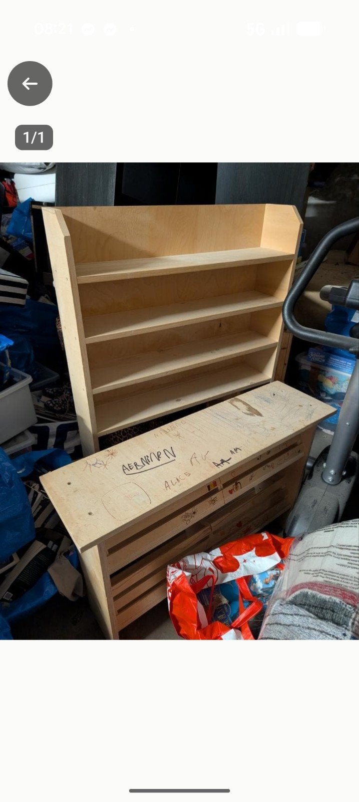 magasin en bois de qualité, Enlèvement