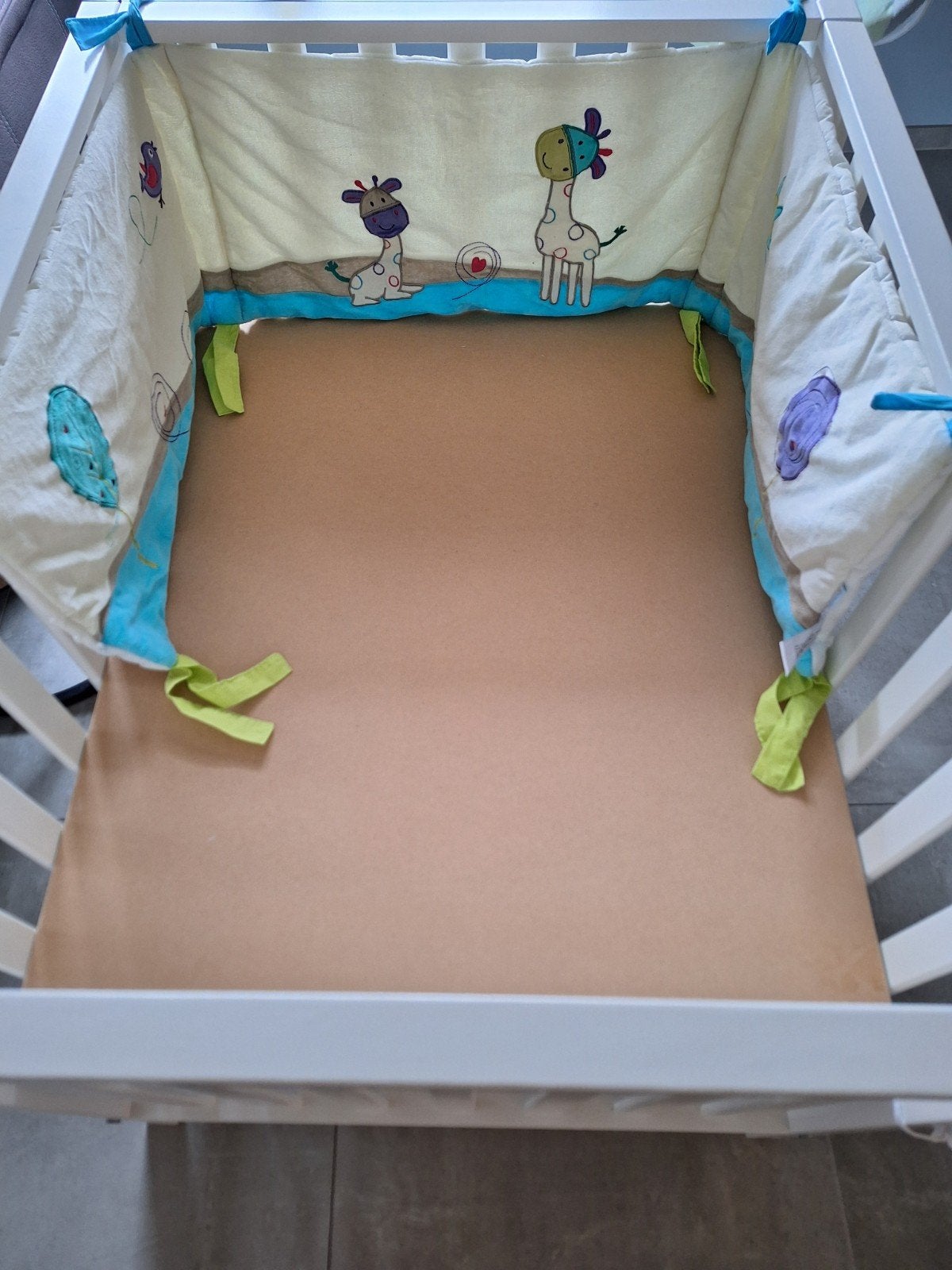 bedomranding of parkomranding babybed, Ophalen