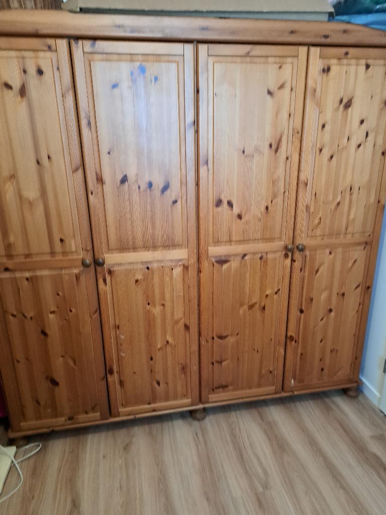 grenen wandkast, Ophalen, Gebruikt, Grenenhout