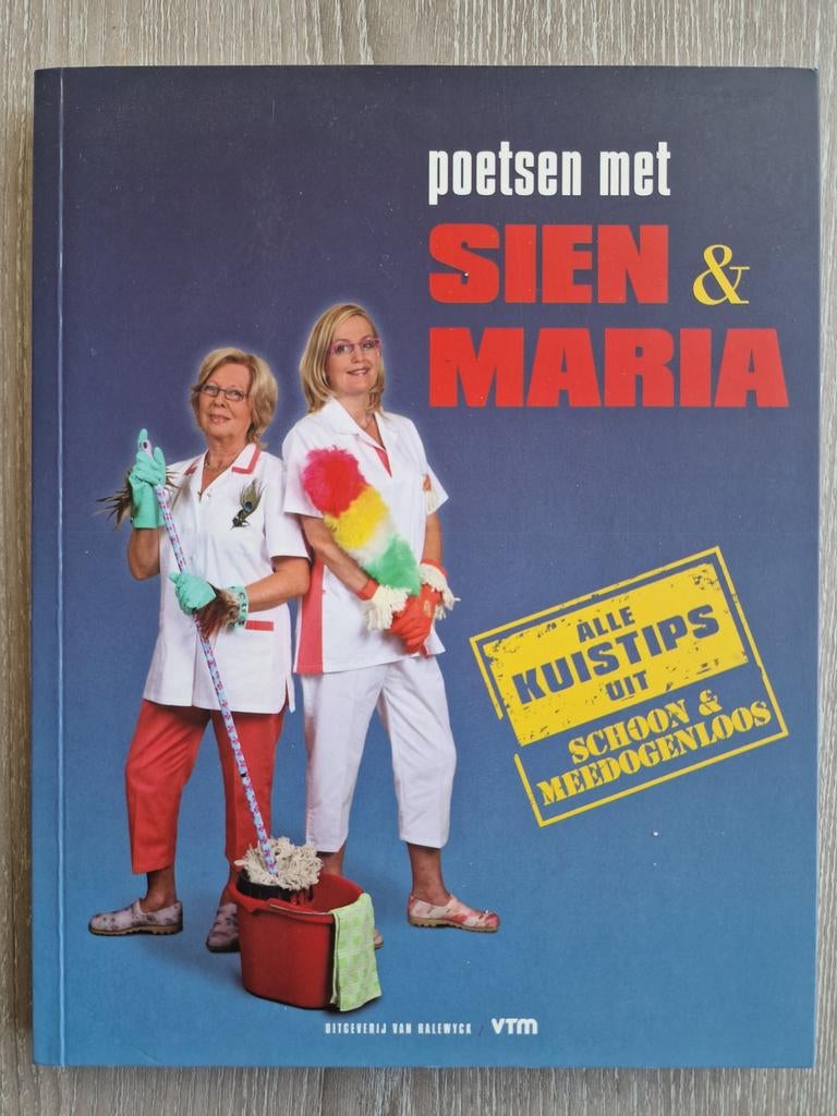 Boek Poetsen met Sien & Maria, Boeken, Ophalen
