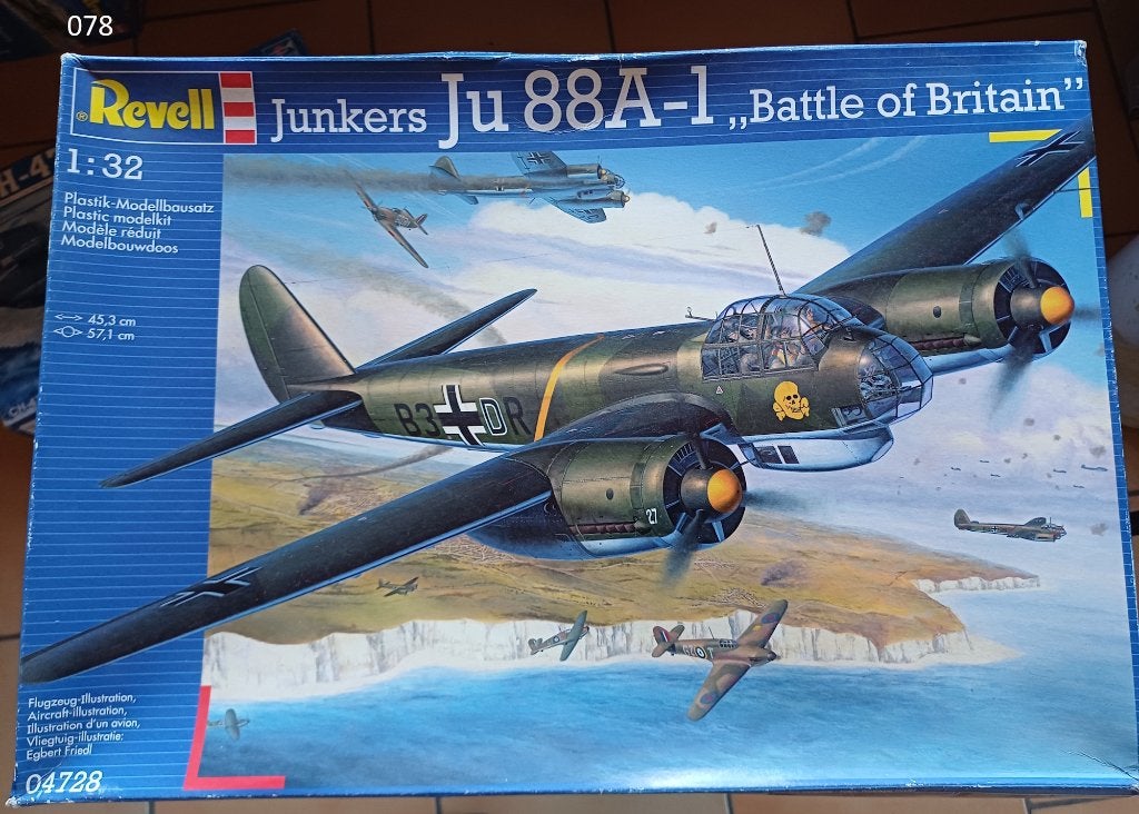 Junkers Ju 88 A-1  Battle of Britain (3)  1/32   Revell, Enlèvement ou Envoi, Revell