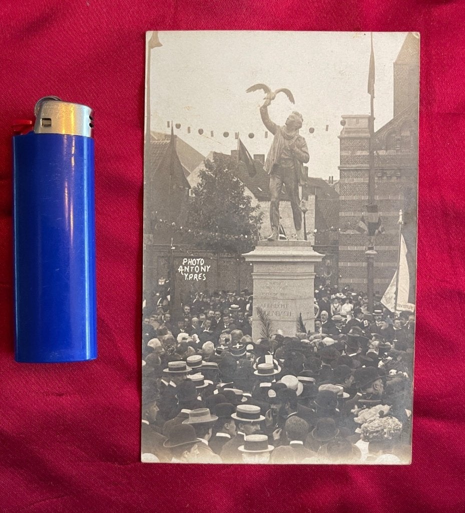Roeselare: Inhuldiging standbeeld Albrecht Rodenbach, Ophalen