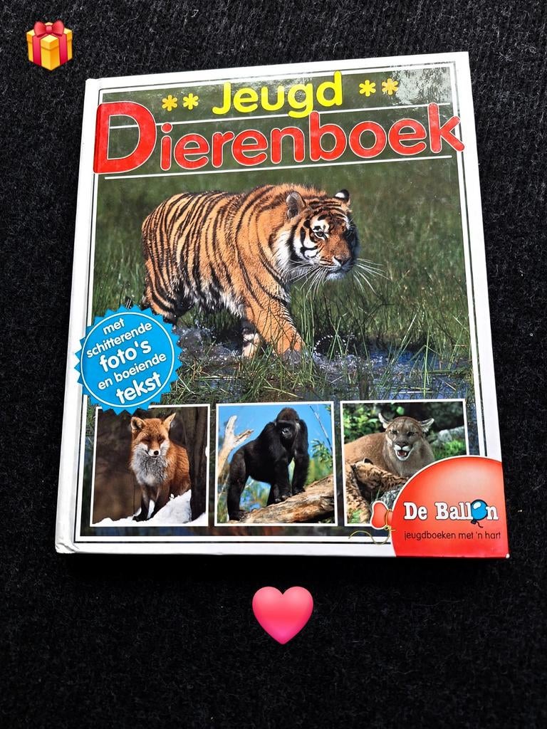NIEUW!! Groot dieren jeugdboek!! Met tekst en illustraties!!, Enlèvement