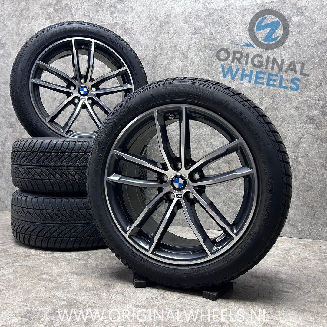 18 inch originele velgen + winterbanden BMW 5 serie 662, -, -, Banden en Velgen, -