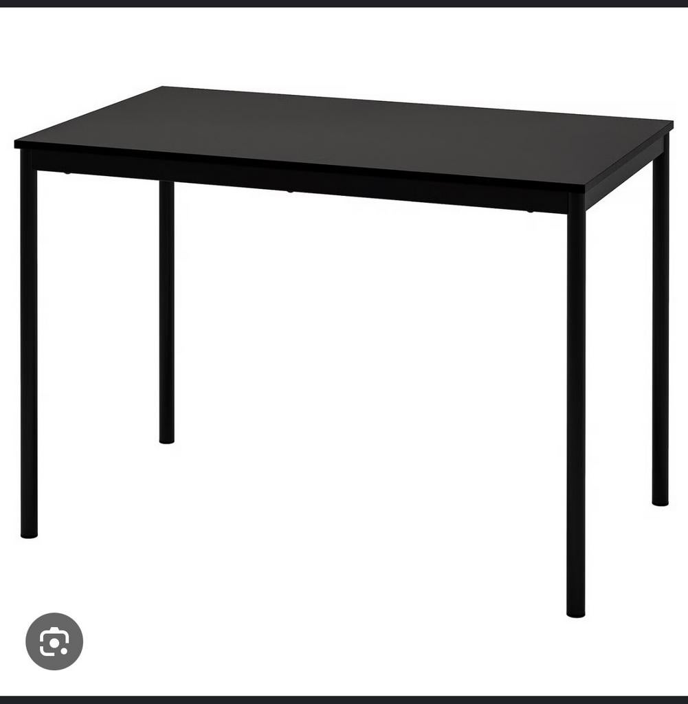 zwarte tafel, Tuin en Terras, Overkappingen, Ophalen, Zo goed als nieuw