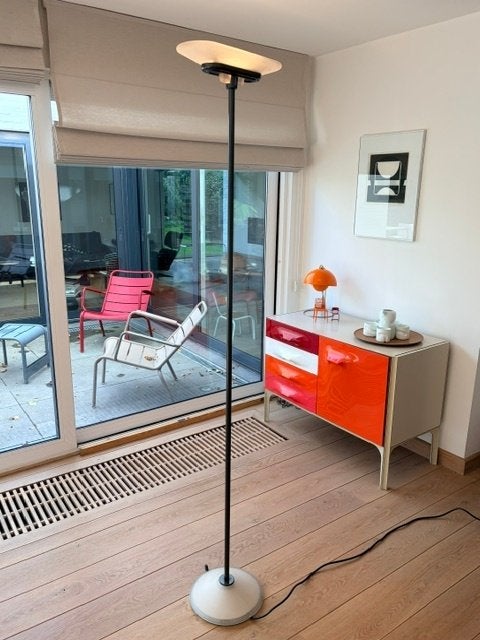 Lampe Arteluce, Flos, modèle Jill, Marqué, Verre, Gris, Enlèvement