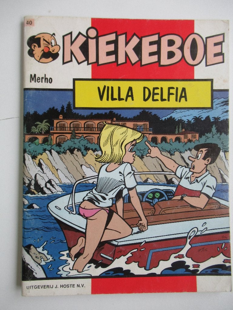 kiekeboe..nr.40...villa delfia..........1st, Ophalen of Verzenden, Gelezen