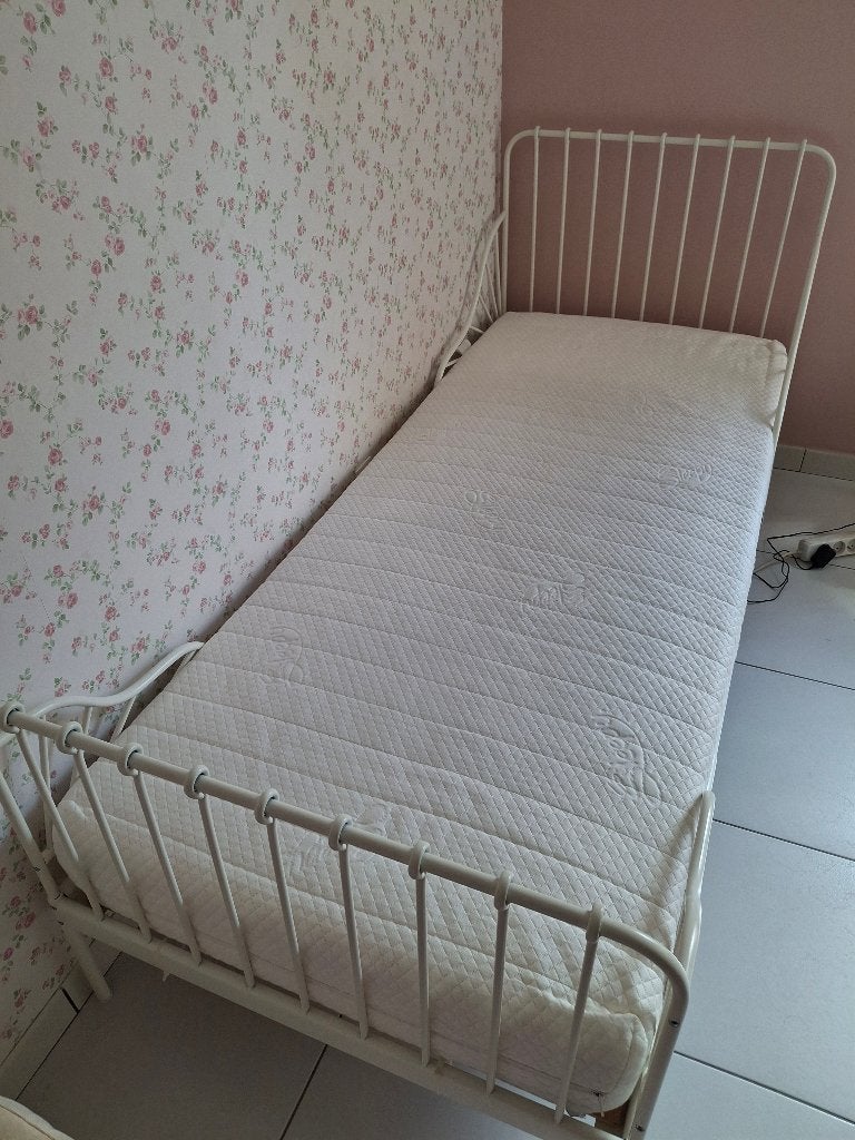 Ikea kinderbed, Sommier à lattes, 70 à 85 cm, Enlèvement, 180 cm ou plus