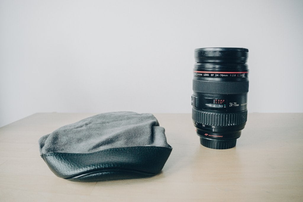 CANON 24-70mm 2.8 L USM EF (mark I), Gebruikt, Canon, Overige typen, Beschermhoes/tas