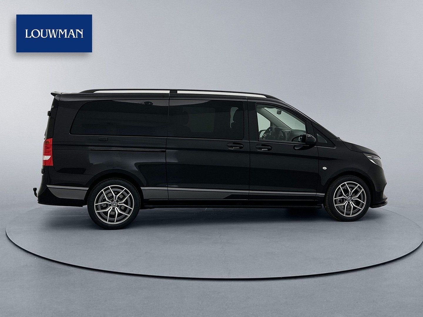 Mercedes-Benz Vito 119 CDI L3 DC *Edition* Gratis 12 Maanden, Automaat, Zwart, Mercedes-Benz, Bedrijf