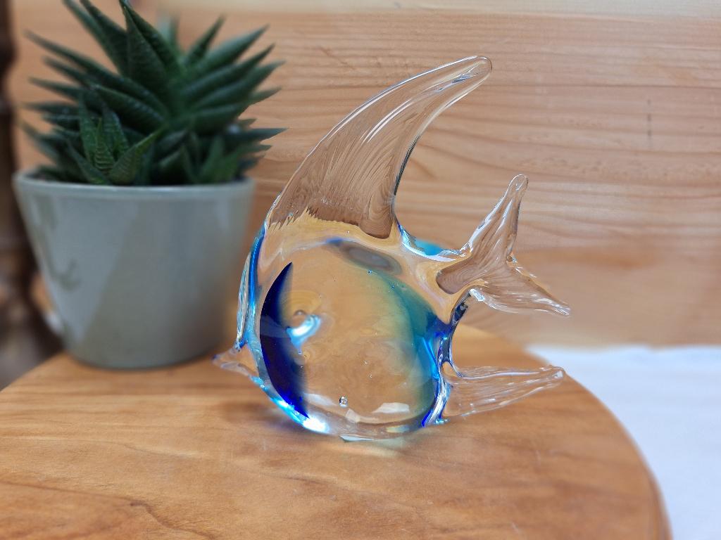 Glazen vis Murano stijl, Antiek en Kunst, Ophalen of Verzenden