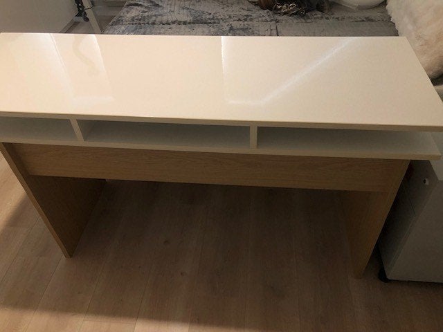 GRATIS Opzetstuk TV-meubel glanzend wit ., Ophalen, Gebruikt, 100 tot 150 cm, Minder dan 100 cm