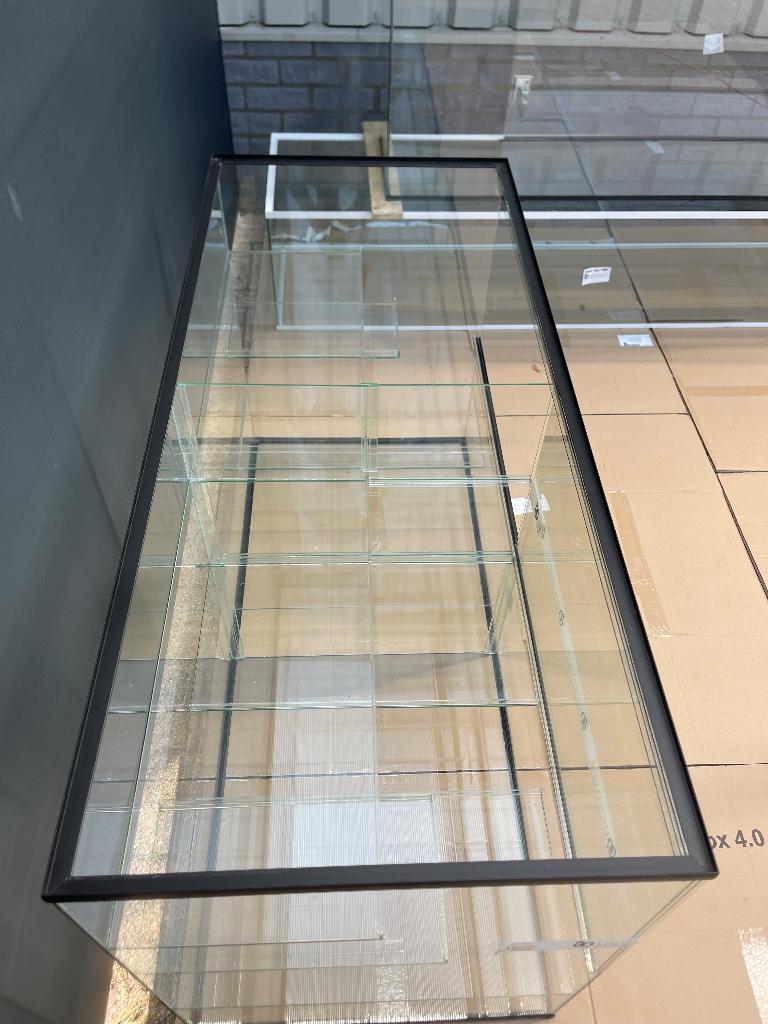 Gerbilarium tussenschot van glas – Uitneembaar, Dieren en Toebehoren, Minder dan 60 cm, Ophalen of Verzenden, Hok, Minder dan 75 cm