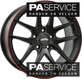 Nieuw 17 inch Matzwart Renault Clio set incl banden, Auto-onderdelen, Banden en Velgen, Velg(en), -, -, 17 inch