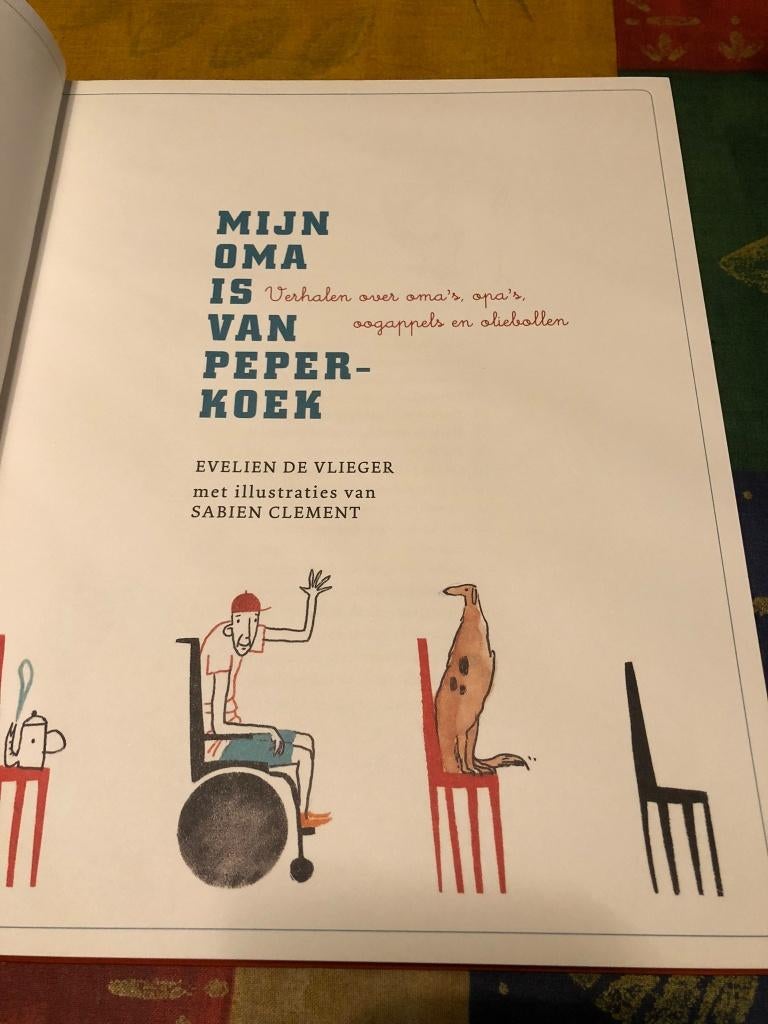 Mijn oma is van peperkoek - Evelien de Vlieger, Garçon ou Fille, Enlèvement ou Envoi, Fiction général, Comme neuf
