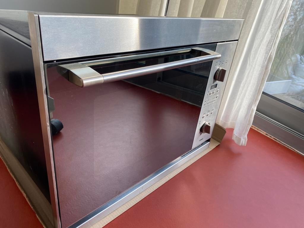Combi oven met vleesthermometer, Four avec gril, Fonction micro-ondes, Encastré, 45 à 60 cm