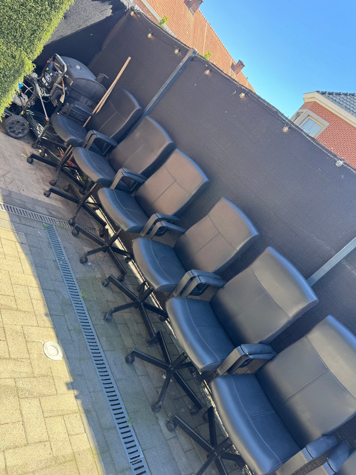 9 chaises de bureau à vendre — parfait état, Enlèvement, Comme neuf