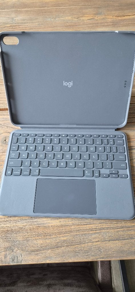 Logitech Combo Touch iPad Air 11"| QWERTY |, Enlèvement ou Envoi, Comme neuf, Autres types, Logitech