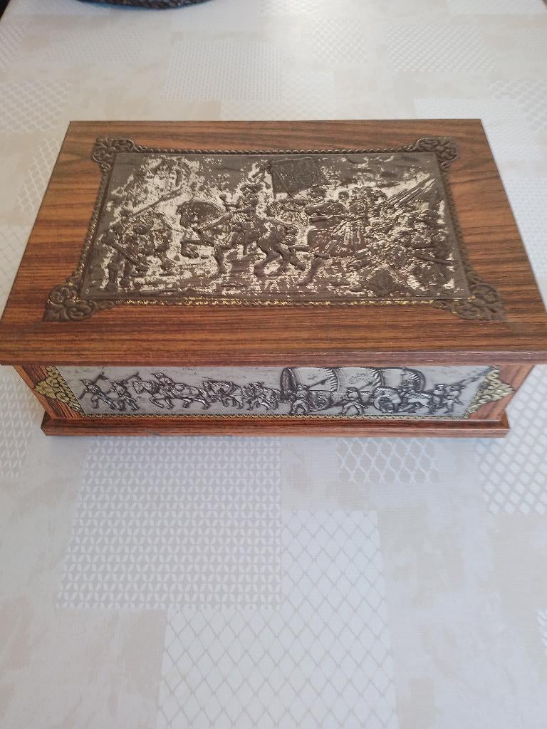 Retro opbergdoos, Antiek en Kunst, Ophalen of Verzenden