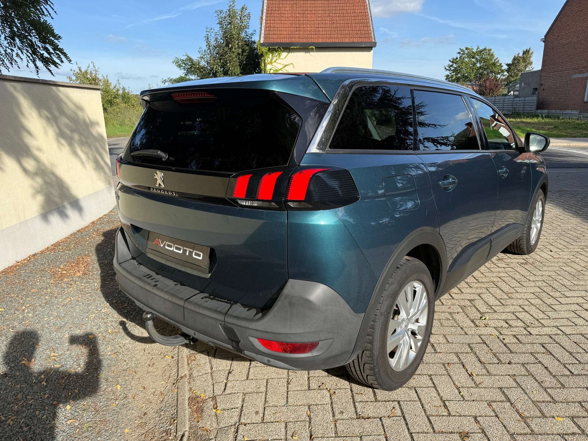 Peugeot 5008 1.2 PureTech Active Automaat / 1Eigenaar + Ga, Auto's, Stof, Gebruikt, 1199 cc, Blauw