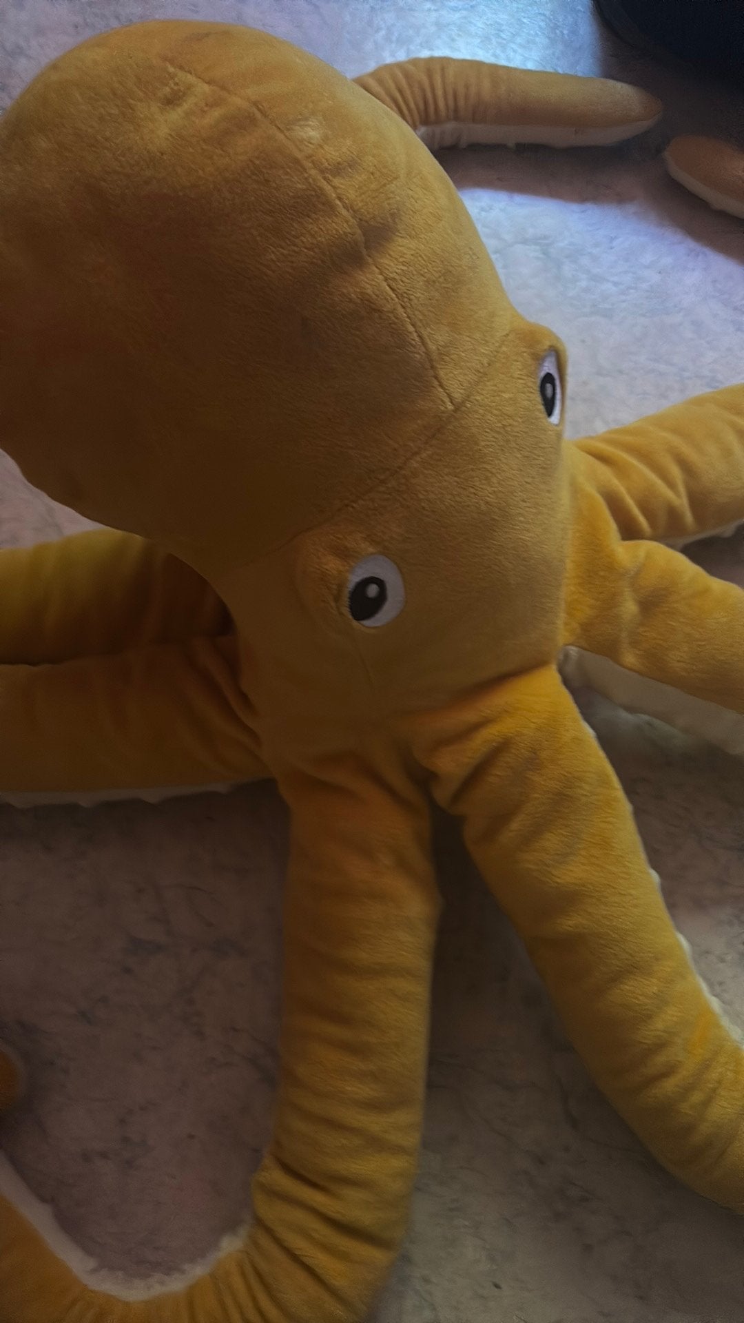 Octopus knuffel, Kinderen en Baby's, Ophalen, Oranje, Overige karakters, Overige typen